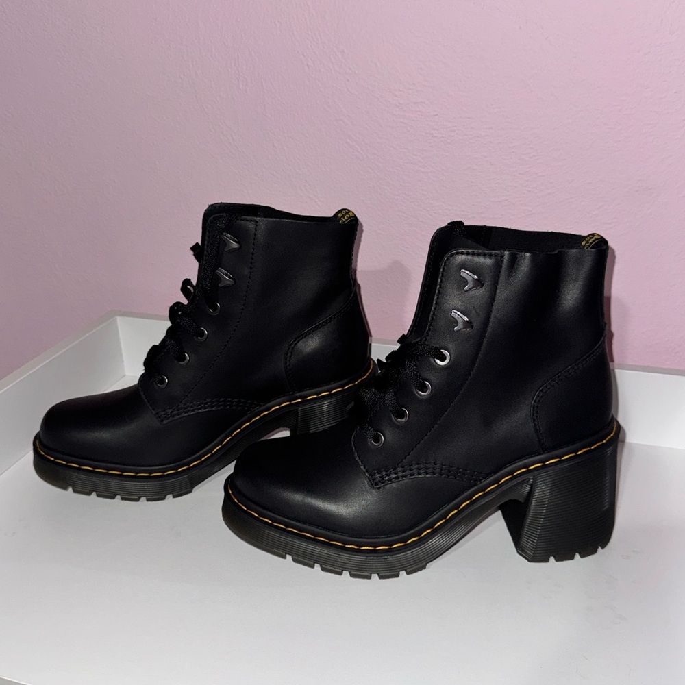 Dr. Martens Black Combat Boots